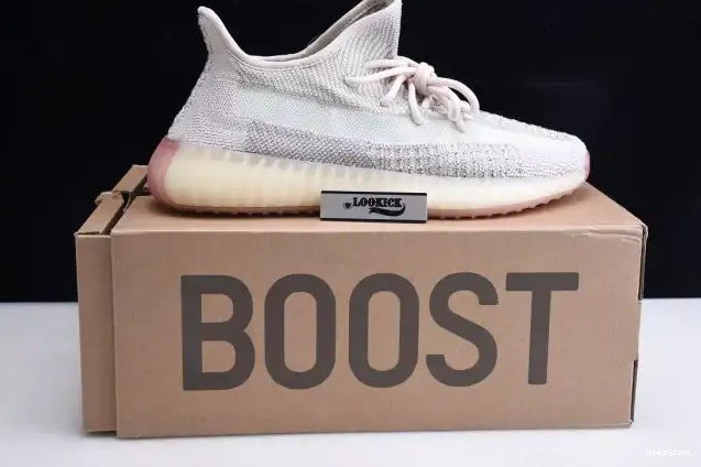 Yeezy Boost Adidas 350 Reflective' FW5318 V2 'Citrin 0514